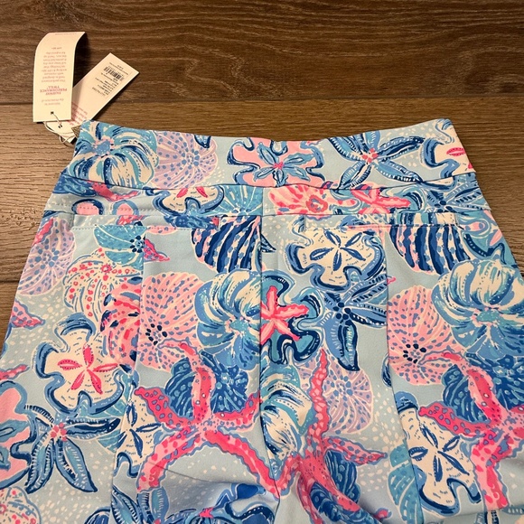 Lilly Pulitzer Luxletic Women's Alston Crop Pull-On Pants Golf, UPF 50 NWT Sz 4 - Picture 8 of 14